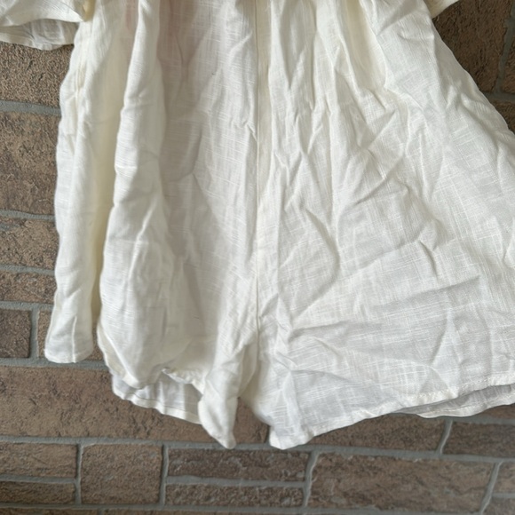 Hello Molly White Ruffle Jumpsuit - Picture 12 of 14